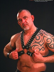 Til Wegman in leather gear by Hot Older Male image #7