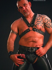 Til Wegman in leather gear by Hot Older Male image #7