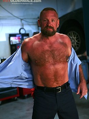 Hairy mature bear Rob Lawrence by Hot Older Male image #6