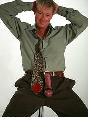 Mature man Scott Parker shows his cock by Hot Older Male image #5