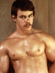 Billy Lee Barnes plays with cock by Colt Studio image #5