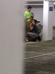 Parking garage anal fuck by Gay Violations image #6