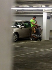 Parking garage anal fuck by Gay Violations image #6