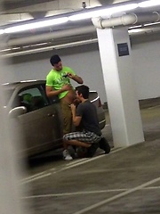 Parking garage anal fuck by Gay Violations image #6