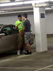 Parking garage anal fuck by Gay Violations image #6