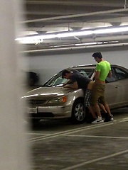 Parking garage anal fuck by Gay Violations image #6