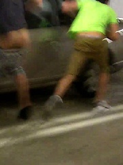 Parking garage anal fuck by Gay Violations image #6