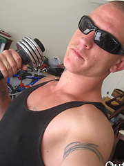 Secret weight lifting gay by Out Him image #6