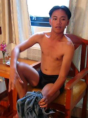 Asian boy deepthroats and swallows cum by BoyKakke image #5