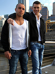 Aussie Wrestlers Marco Pirelli and Tate Ryder Getting It On by Bentley Race image #5