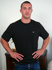 Tall Muscular Hunk James Branson - Check out this Personal Trainers Big Gun! by English Lads image #5