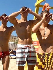 Kris Evans, Florian Nemec and Julien Hussey threesome part 2 by BelAmi Online image #5