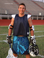 COllege athlete posing naked by Frat Men image #5