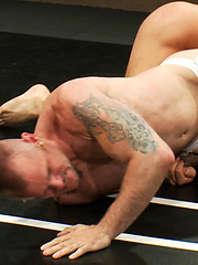 Tober Brandt returns from a long hiatus to take on rookie Chad Brock. Chad\\\\\\\'s got the size advantage, but Tober\\\\\\\'s got the attitude to win. These guys h by Naked Kombat image #7