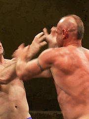 Tober Brandt returns from a long hiatus to take on rookie Chad Brock. Chad\\\\\\\'s got the size advantage, but Tober\\\\\\\'s got the attitude to win. These guys h by Naked Kombat image #7