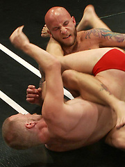 Ripped and hung Drake Jaden wrestles a newcomer with a huge cock of his own for the chance to brutally dominate and fuck the loser\\\\\\\'s hole in victory. by Naked Kombat image #8