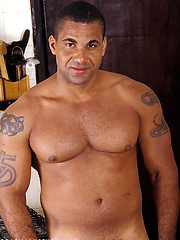 Big latin man Bruno Martin naked by Brazilian Studz image #7