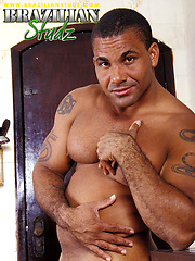 Big latin man Bruno Martin naked by Brazilian Studz image #7