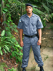 Brazilian cop Bruno Loronha shows his cock by Brazilian Studz image #7