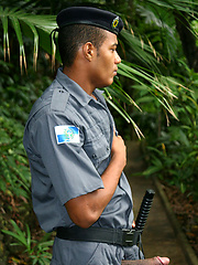 Brazilian cop Bruno Loronha shows his cock by Brazilian Studz image #7