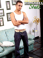 Baltasar plays with his big cock by Brazilian Studz image #7