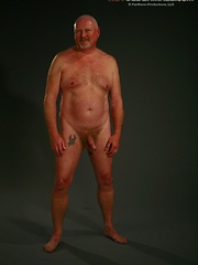 Bald daddy Stweart Scot jerking off dick by Hot Older Male image #8