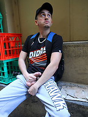 Stripping Naked in the City with French Stud Mickael David by Bentley Race image #4