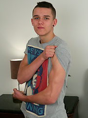 Young Straight Pup Stewart - Tall & Lean with Every Muscle Rather Hard Especially his Uncut one! by English Lads image #5