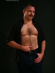 Hairy bear David Teal by Hot Older Male image #7