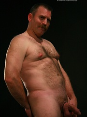 Hairy bear David Teal by Hot Older Male image #7
