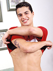 Cute latin twink Leon Pavia by Brazilian Studz image #6
