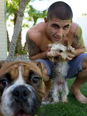 Pornstars and puppy dogs by Cocky Boys image #5