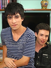 Skinny twinks Facundo Gorme and Aimar Riche fuck by Boyz Party image #7