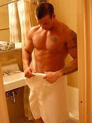 Tony Cage takes a shower by Dominic Ford image #6