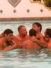 Pedro Andreas, Daniel Marvin, Jorge Ballantinos, Tony Duke. El rancho orgy by Kristen Bjorn image #7