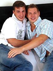 College studs Xanter Lach and Leo Cooper fuck by Cocksure Men image #7