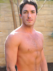 Hot brunette guy Tyler posing naked by Dominic Ford image #5