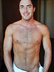 Hot brunette guy Tyler posing naked by Dominic Ford image #5
