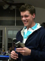Sebastian and Dayton fucking in the kitchen by Fraternity X image #6