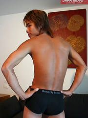Asian dancer posing in underwear by Japan Boyz image #4