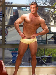 Hot hairy muscle man Ricky Parks naked by Colt Studio image #5