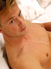 Josh strips out of his vest and pants and plays with his cock by Fresh SX image #5