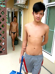 Gay Asian Twinks Make Out in  by BoyKakke image #7