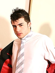 Sexy english lad Harry Louis strokes dick by UKNakedmen image #6