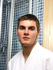 Dan posing in a shower by UKNakedmen image #5