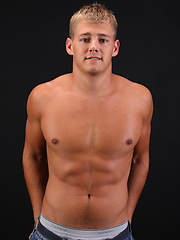 Meaty blond Lyle jacking off dick by ChaosMen image #4