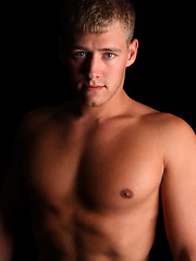 Meaty blond Lyle jacking off dick by ChaosMen image #4