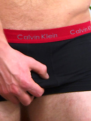Sebastian shows his hairy chest and cock by English Lads image #7