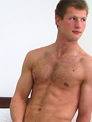 Sebastian shows his hairy chest and cock by English Lads image #7