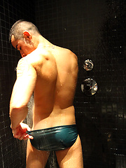 Hitting the Showers with my Hung Mate Daniel Carrera by Bentley Race image #5
